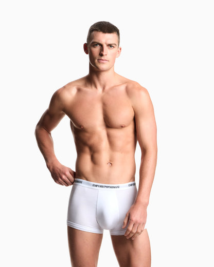 Boxer underwear 3-pack in stretch cotton jersey Essential