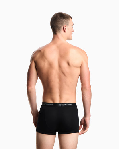 Boxer underwear 3-pack in stretch cotton jersey Essential
