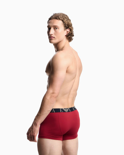 Three-pack of boxer briefs with bold monogram logo