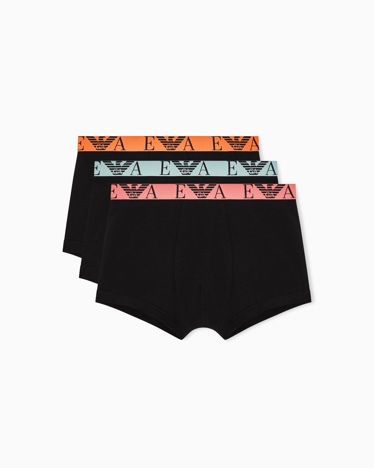 Three-pack of boxer briefs with bold monogram logo
