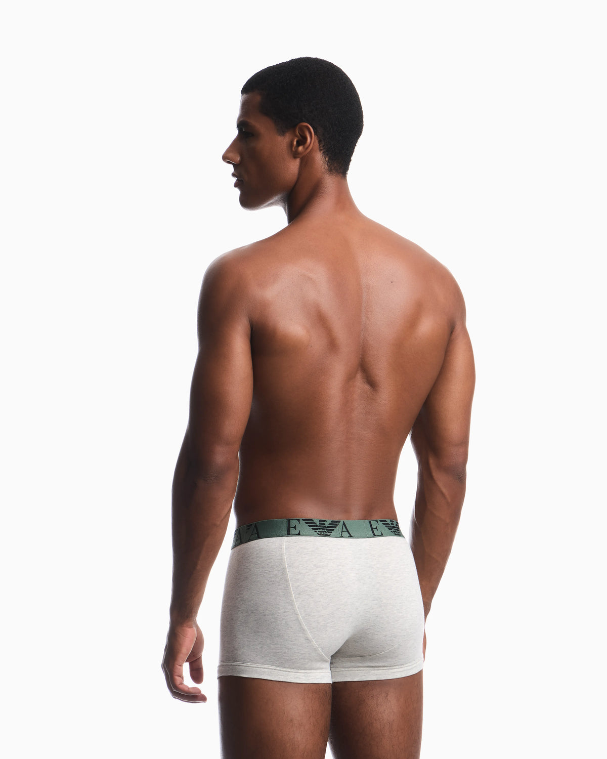 Regular fit 3-pack jersey trunks with a bold monogram
