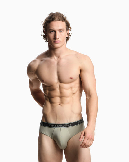 Three-pack of briefs with Core logo waistband