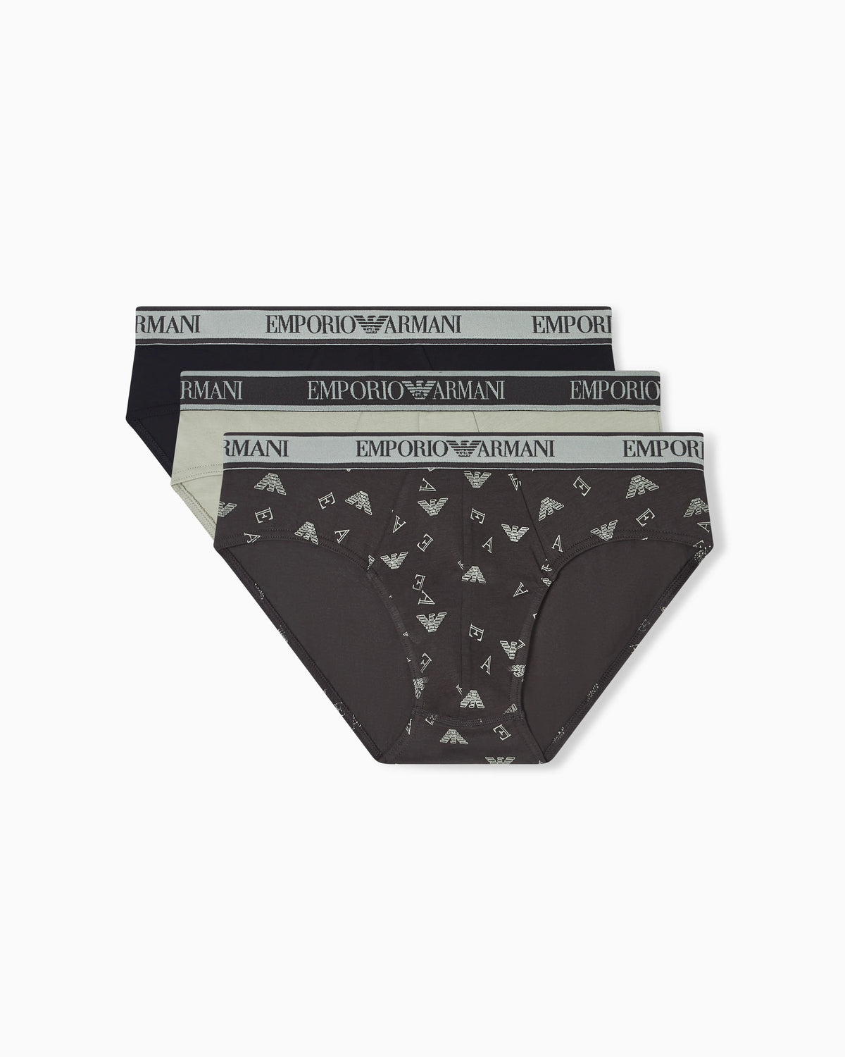 Three-pack of briefs with Core logo waistband