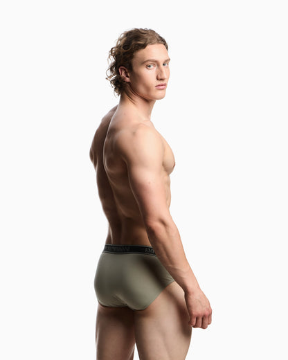Three-pack of briefs with Core logo waistband
