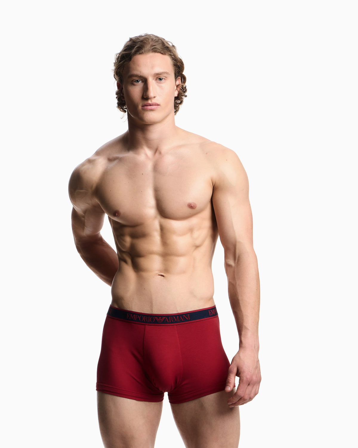 Three-pack of boxer briefs with Core logo waistband