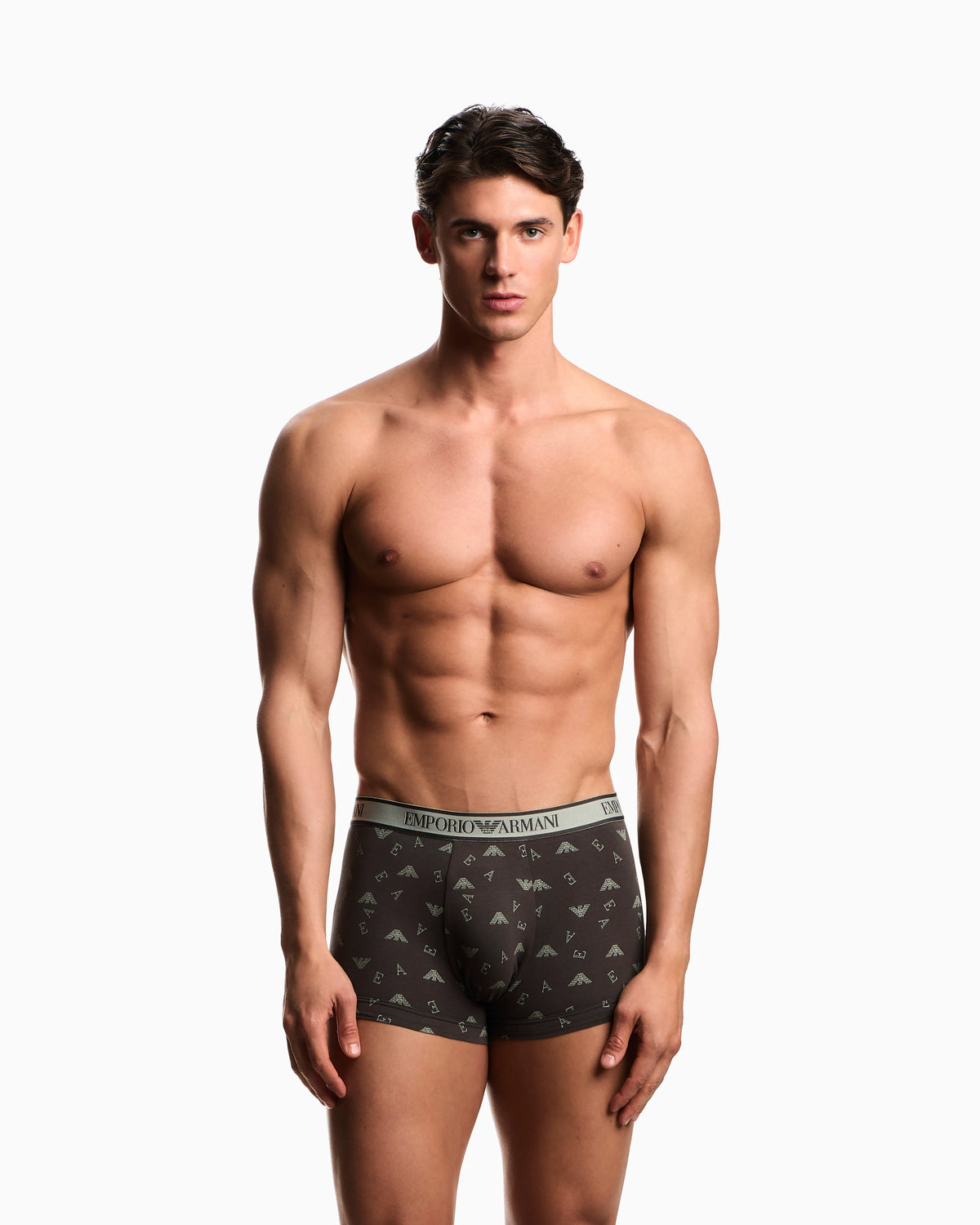 Three-pack of boxer briefs with Core logo waistband