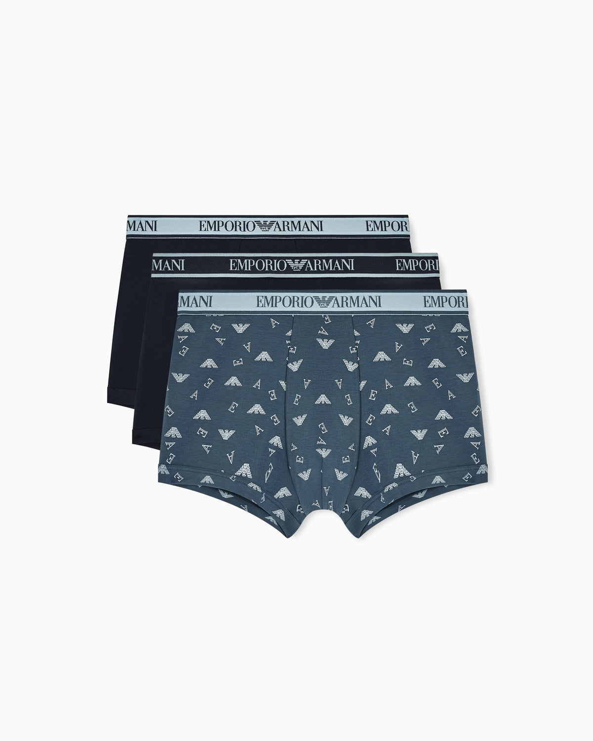 Three-pack of boxer briefs with Core logo waistband