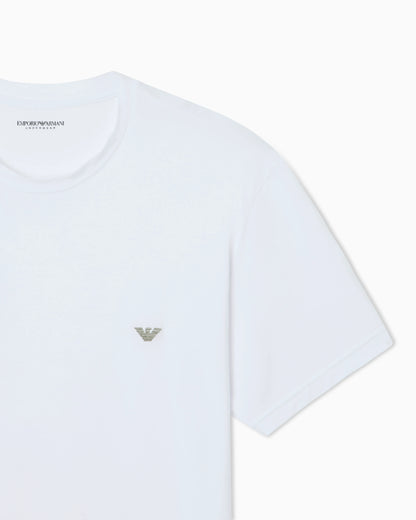Fitted loungewear T-shirt in soft modal