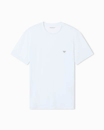 Fitted loungewear T-shirt in soft modal