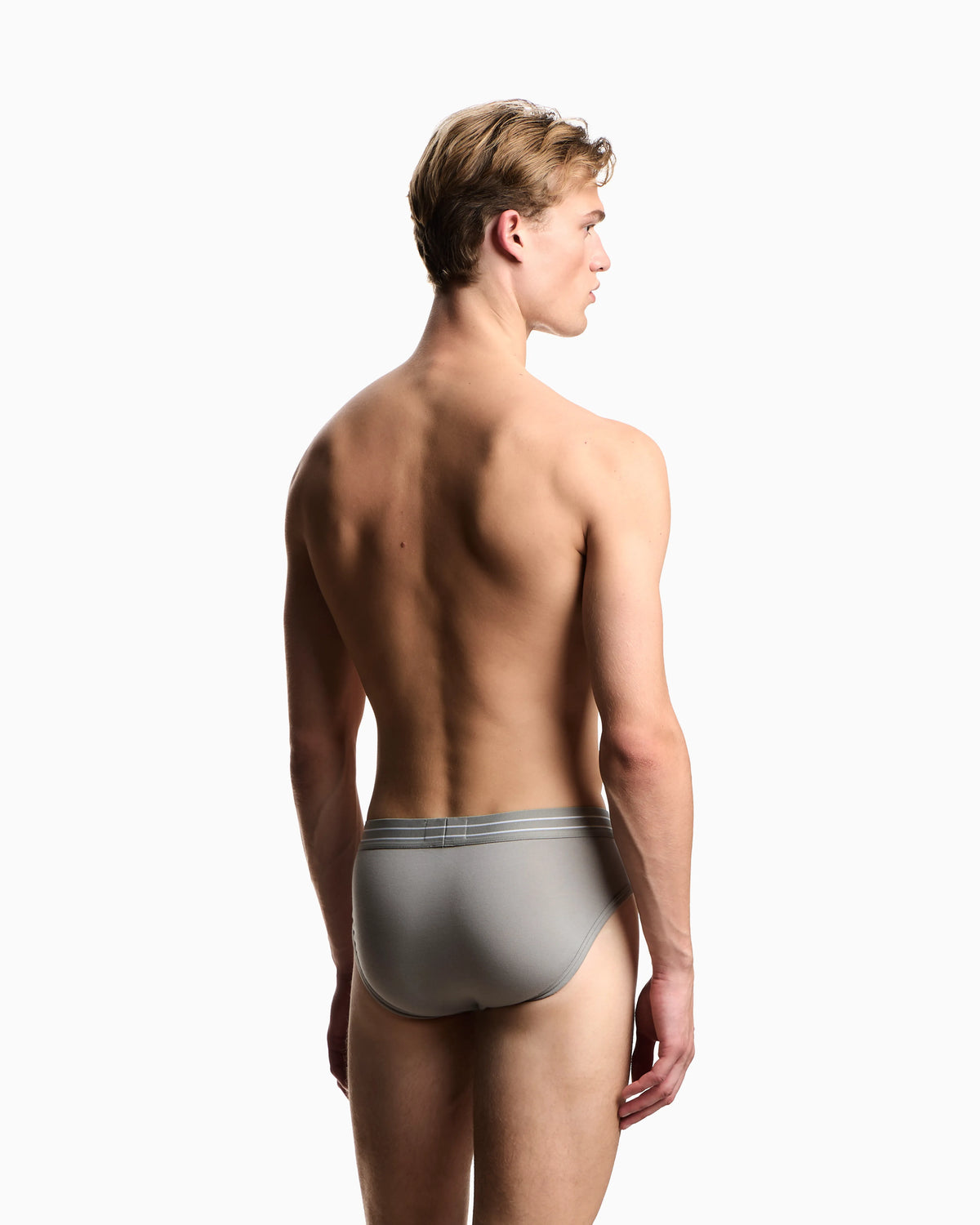 Two-pack of logolabel organic jersey briefs