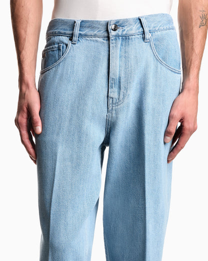 J73 loose fit jeans in Lyocell blend denim