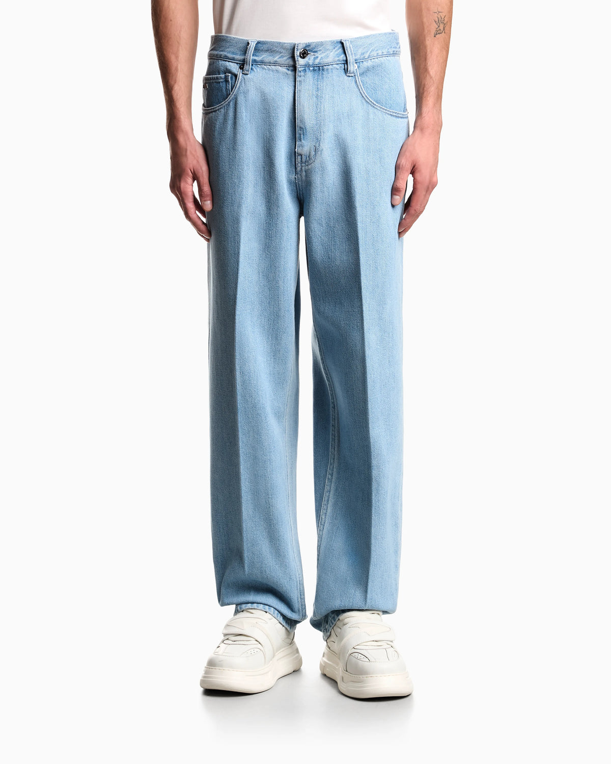 J73 loose fit jeans in Lyocell blend denim