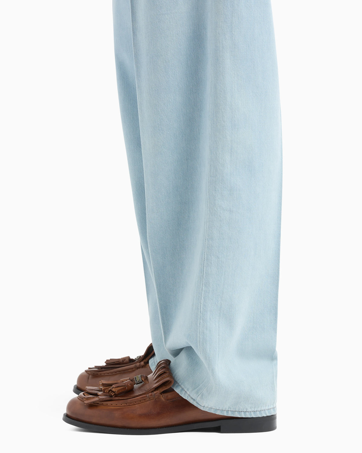 J74 Loose fit denim jeans in a soft touch Lyocell blend