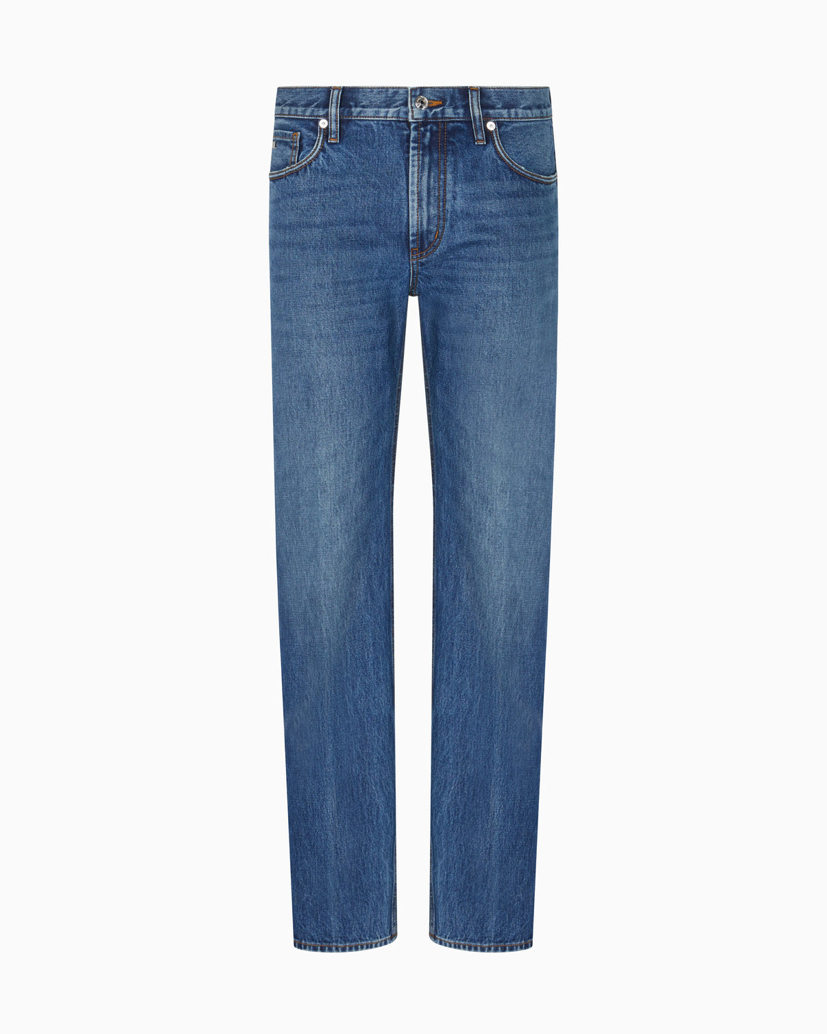 J76 straight-fit, stone-washed denim jeans