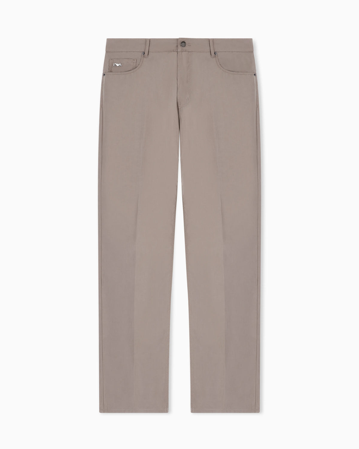 J76 straight fit, technical cotton five-pocket trousers