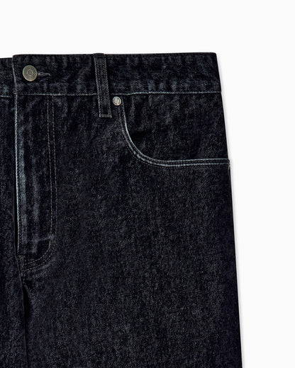 J76 straight fit jeans in flocked denim Signature Capsule