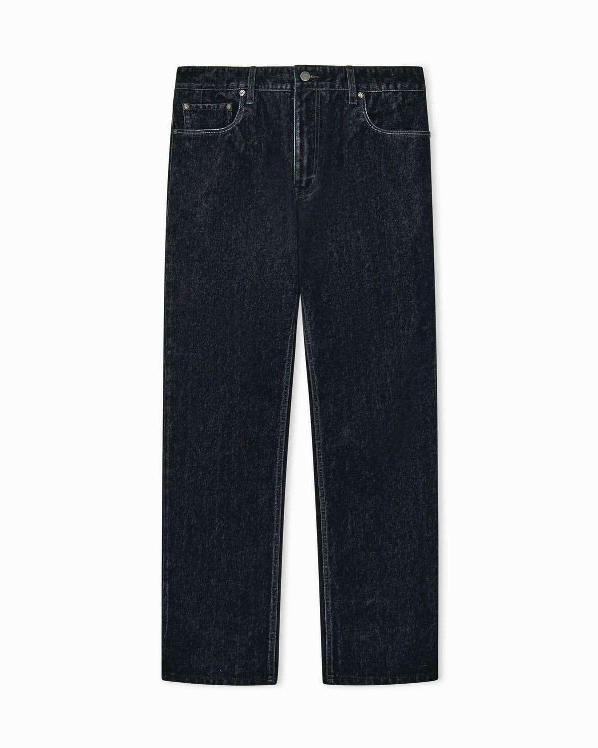 J76 straight fit jeans in flocked denim Signature Capsule