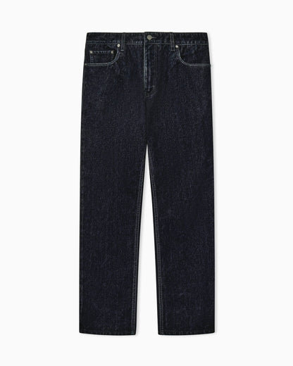 J76 straight fit jeans in flocked denim Signature Capsule