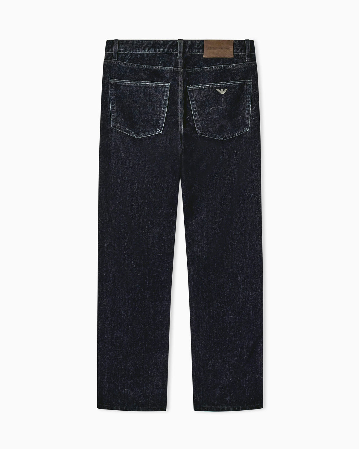 J76 straight fit jeans in flocked denim Signature Capsule