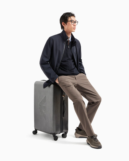 Travel Essentials water-repellent nylon blouson