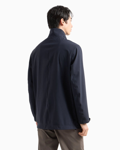 Travel Essentials water-repellent nylon blouson