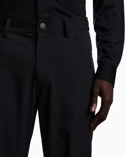 J05 regular-fit, stretch-nylon twill trousers