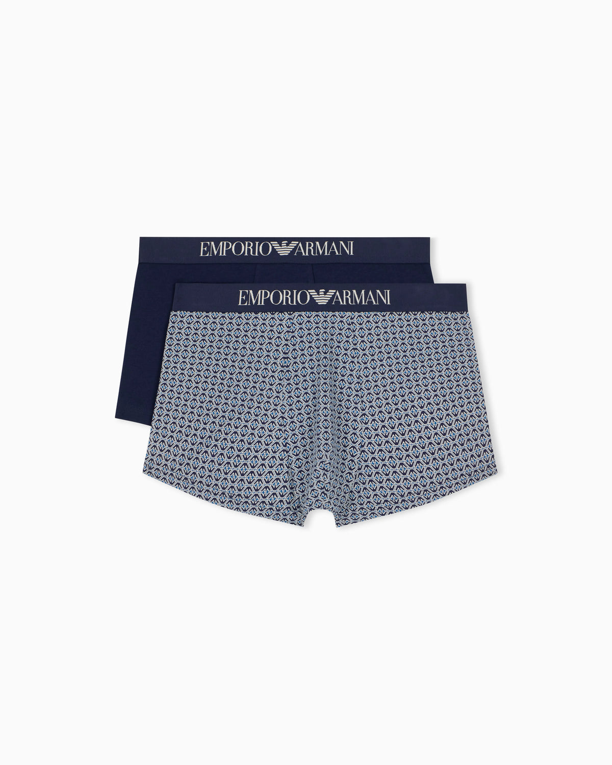 2-pack trunks in cotton jersey with a pattern mix