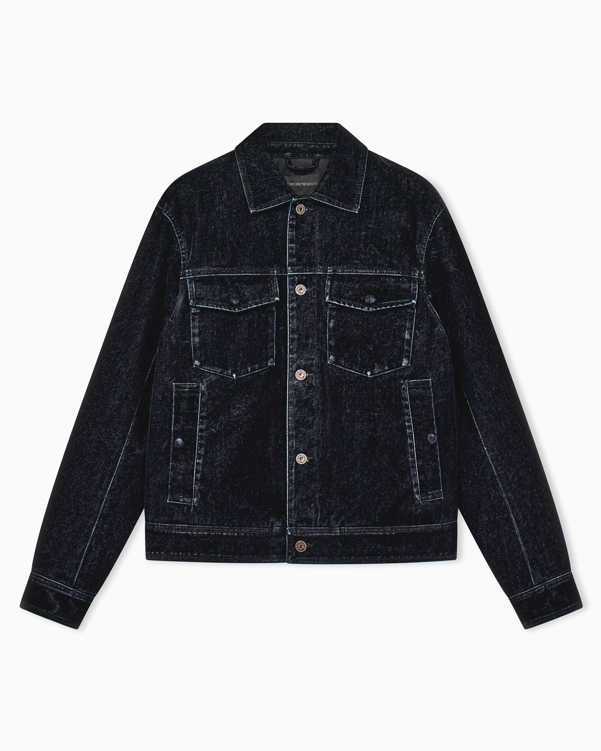 Flocked denim jacket Signature Capsule