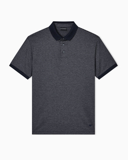 Ribbed Polo Shirt
