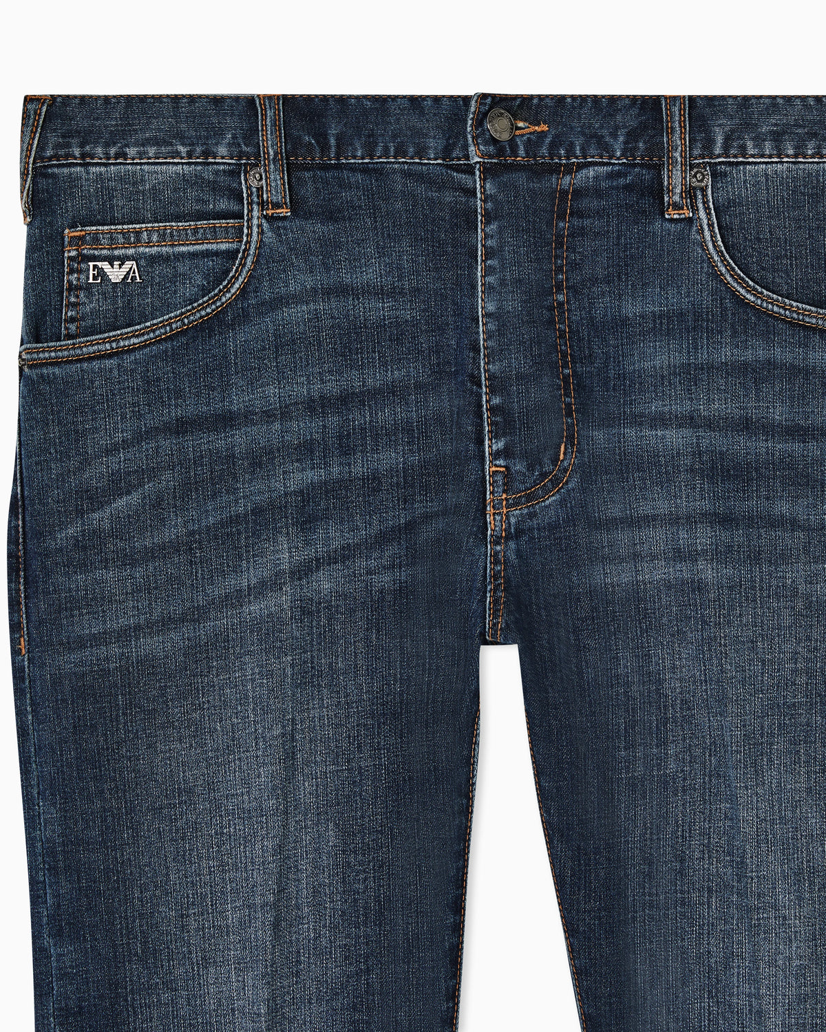 J45 regular fit, washed stretch denim jeans