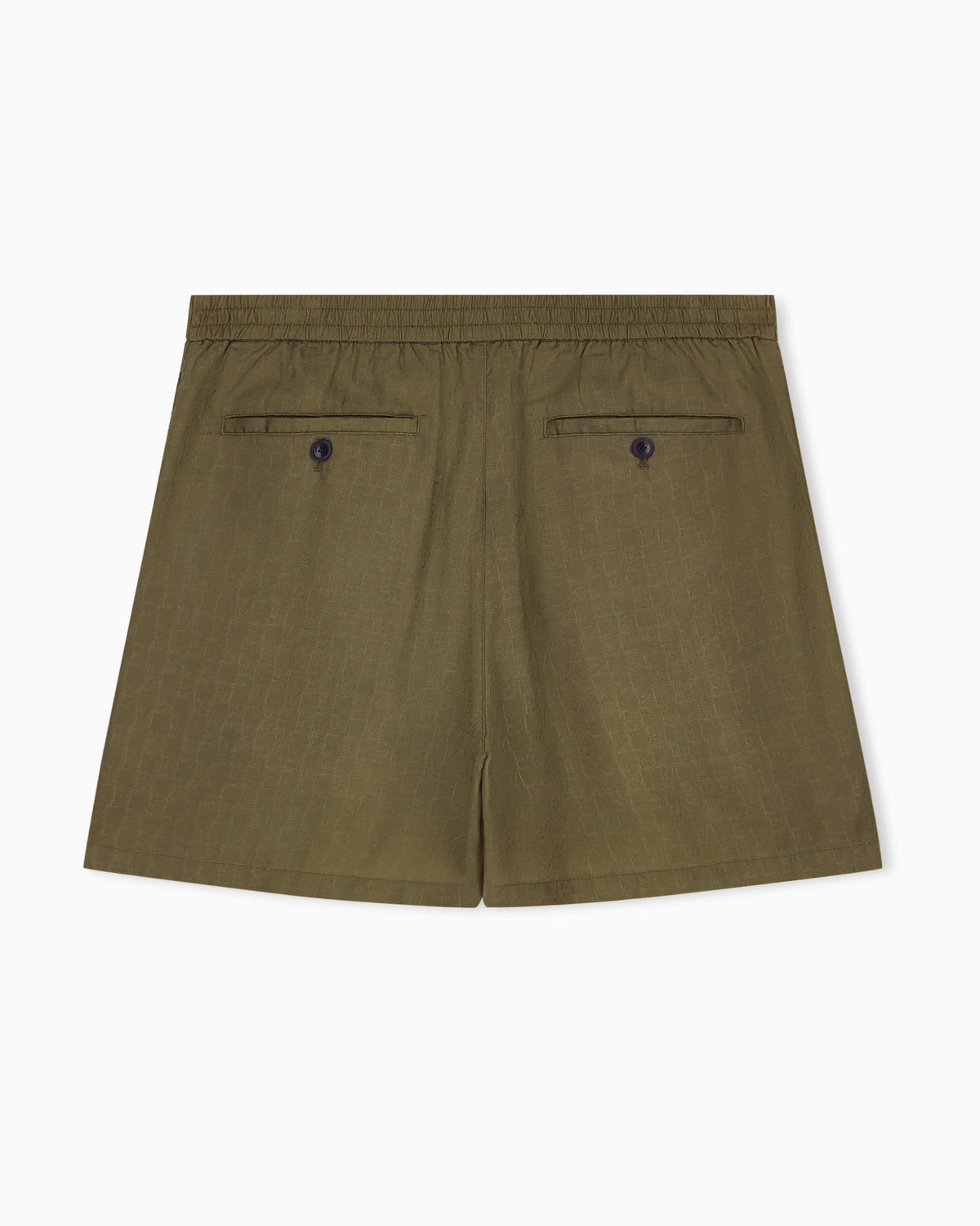 Bermuda shorts in Tencel jacquard with a regular fit