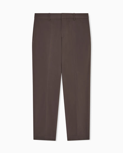 Nylon viscose blend trousers