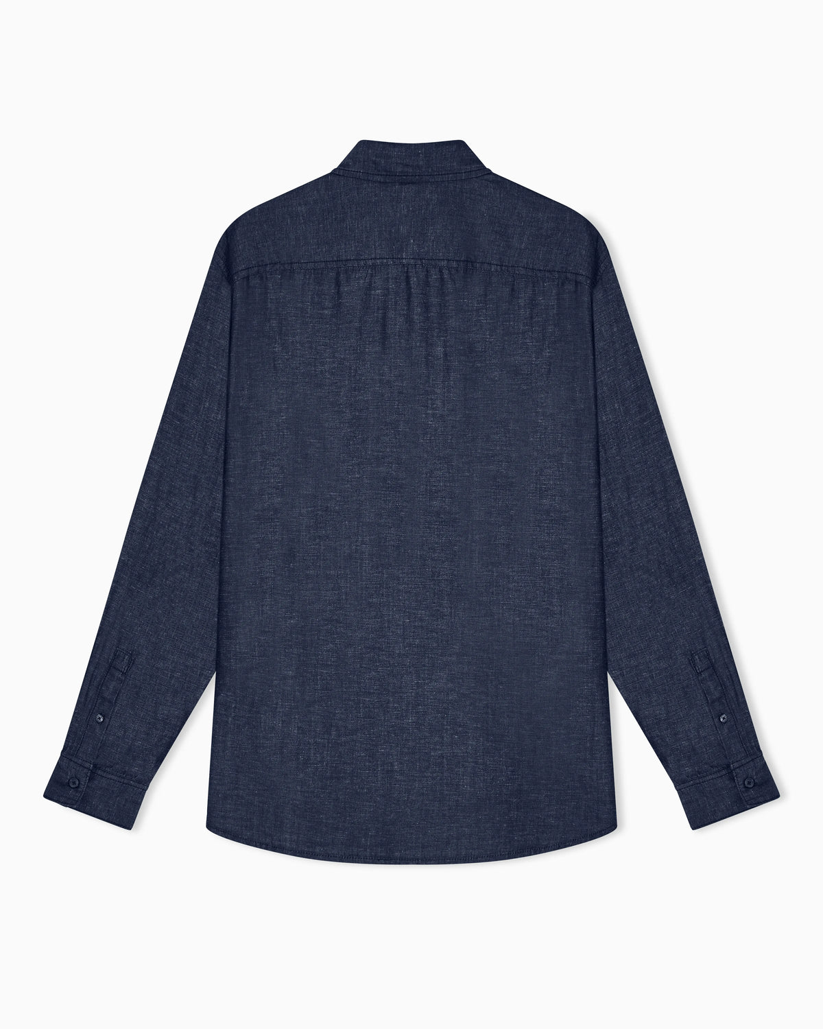 Lyocell-blend chambray shirt