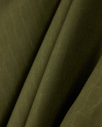 Shirt in lyocell jacquard with a regular fit