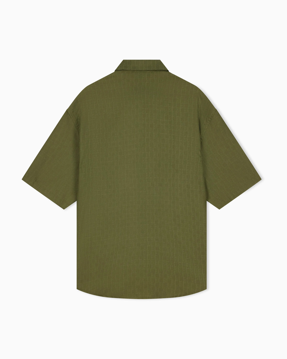 Shirt in lyocell jacquard with a regular fit