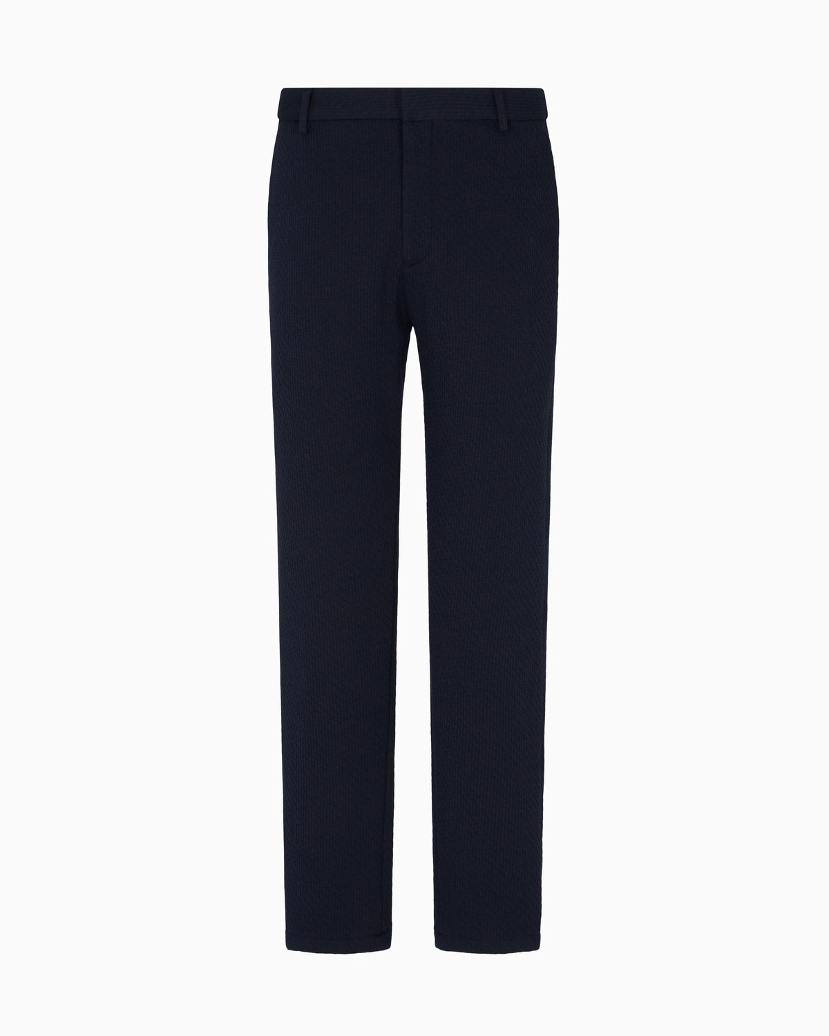 Jacquard double jersey knit chinos