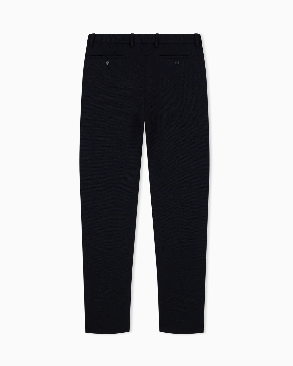 Trousers in techno jersey pique