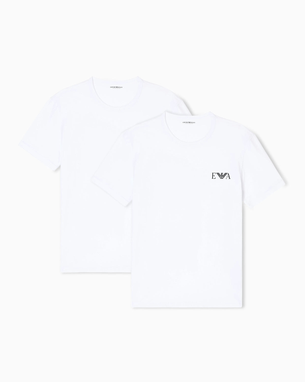 Short sleeve t-shirt 2-pack in stretch jersey Essential