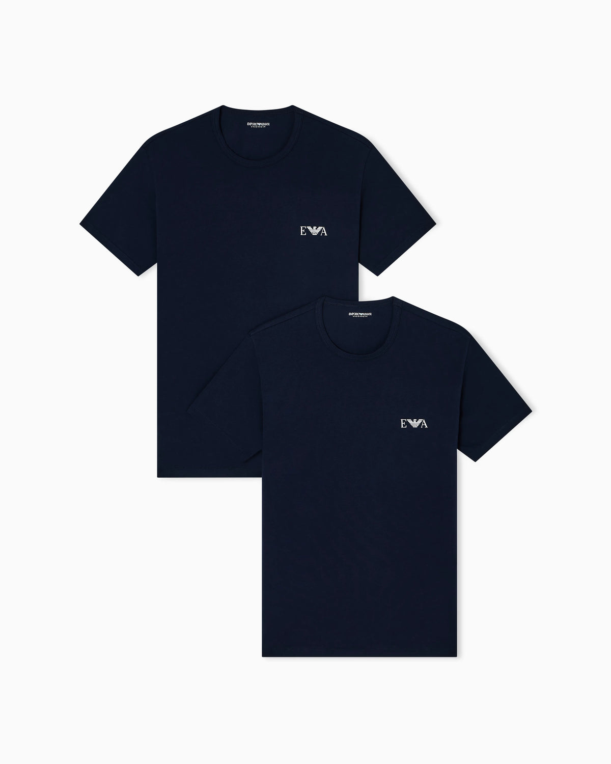 Short sleeve t-shirt 2-pack in stretch jersey Essential
