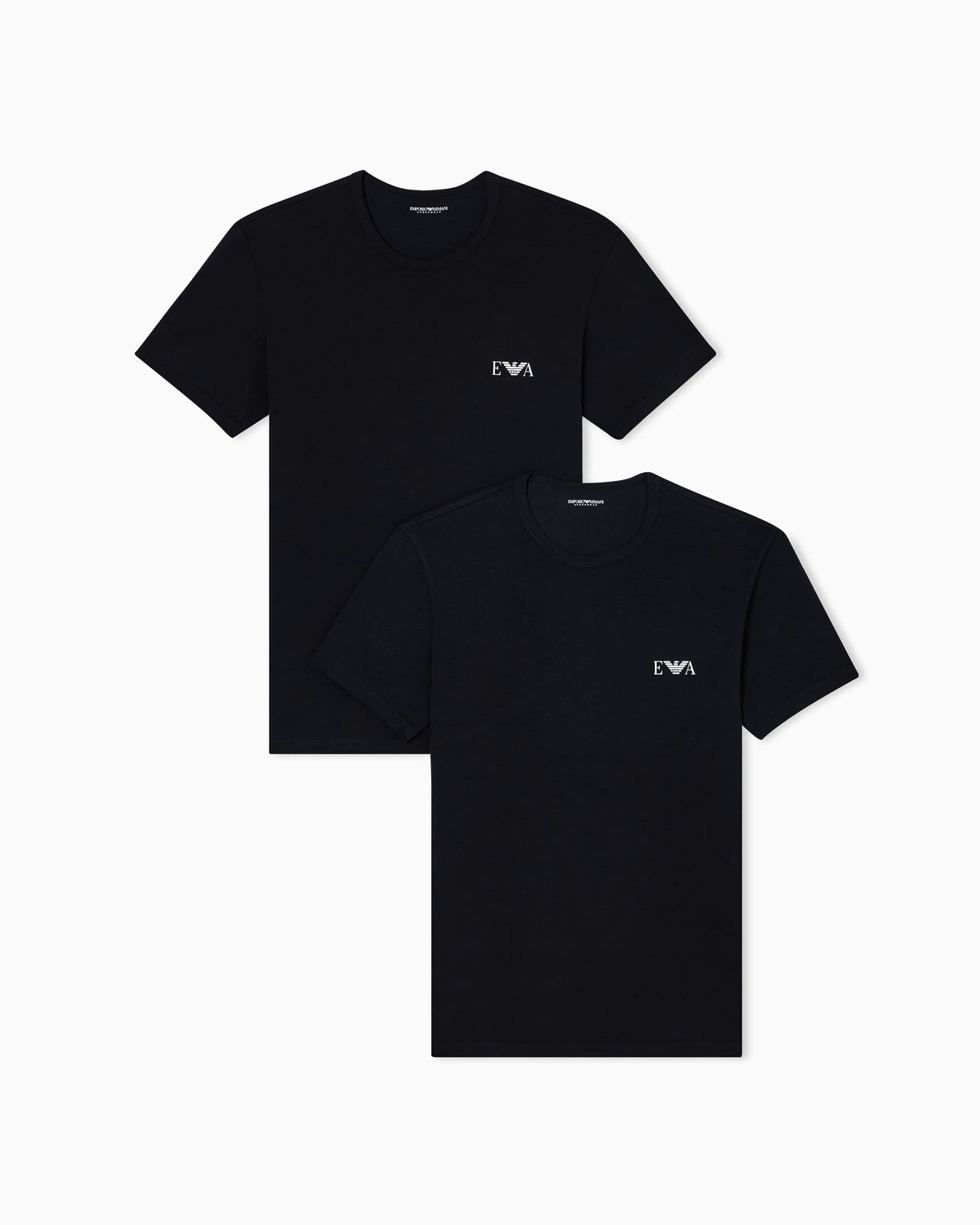 Short sleeve t-shirt 2-pack in stretch jersey Essential