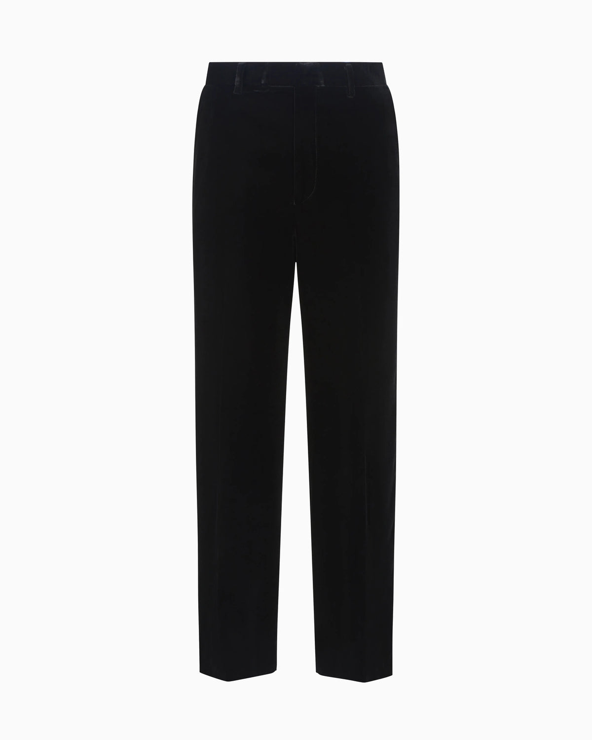 Icon smooth velvet trousers