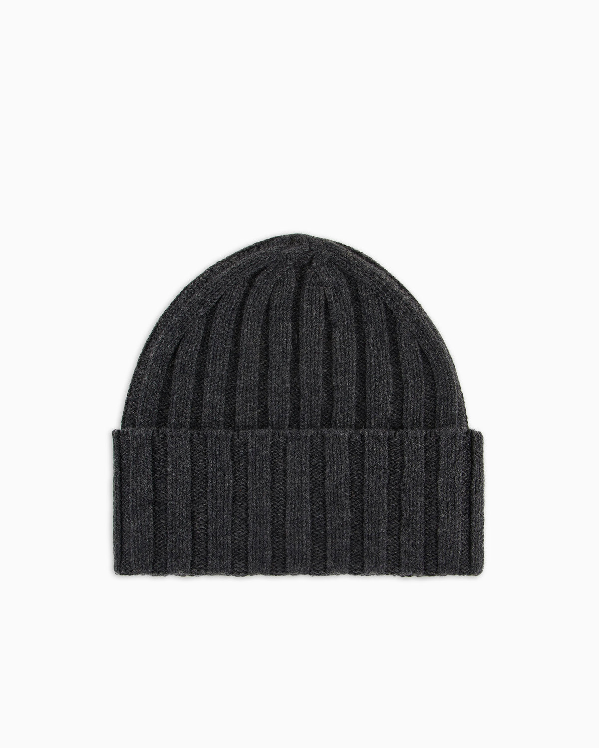 Pure cashmere, ribbed beanie