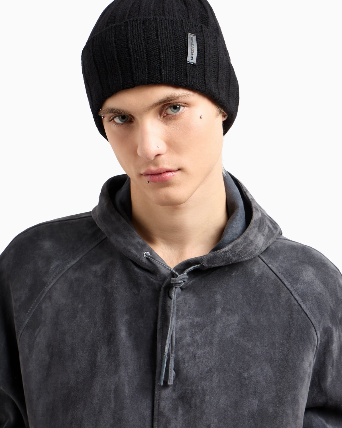 Pure cashmere, ribbed beanie