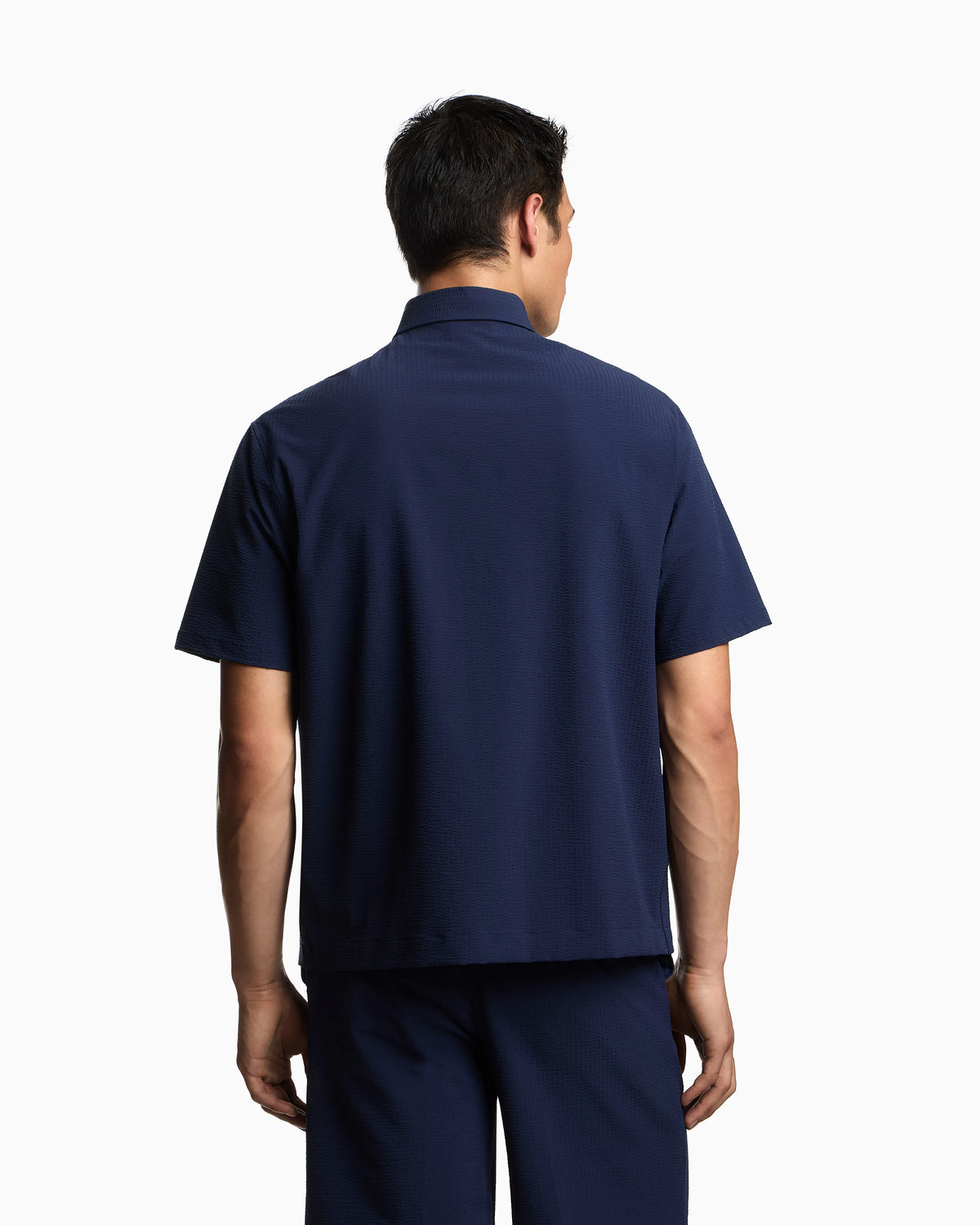 Piqué polo shirt with contrasting edges