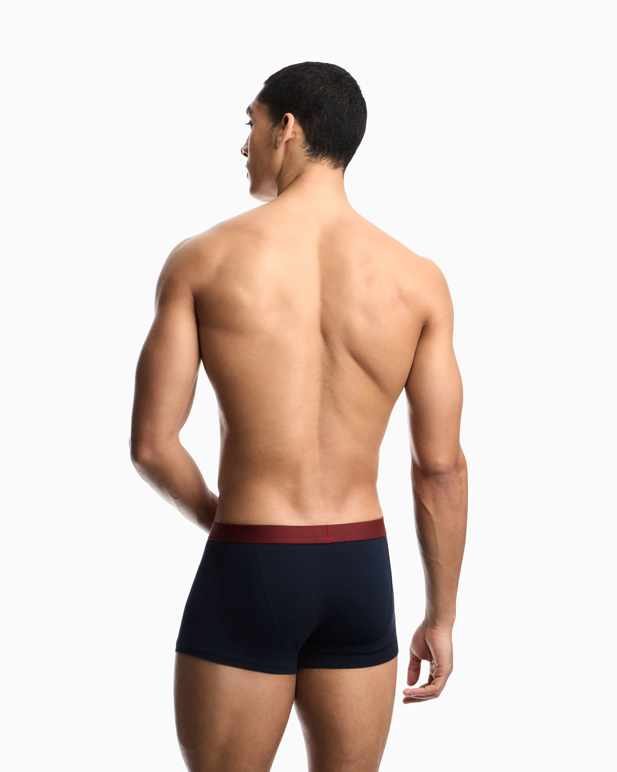 3-pack cotton jersey trunks with essential logo label