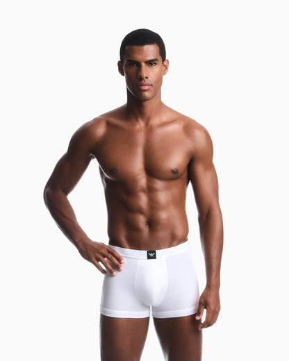 3-pack cotton jersey trunks with essential logo label