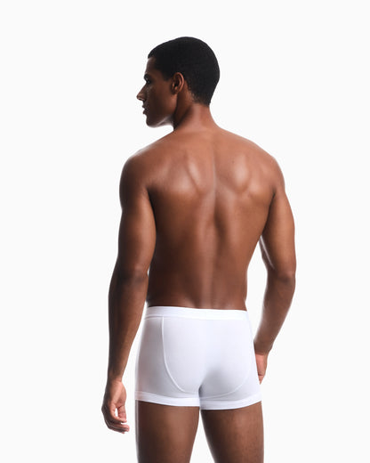 3-pack cotton jersey trunks with essential logo label