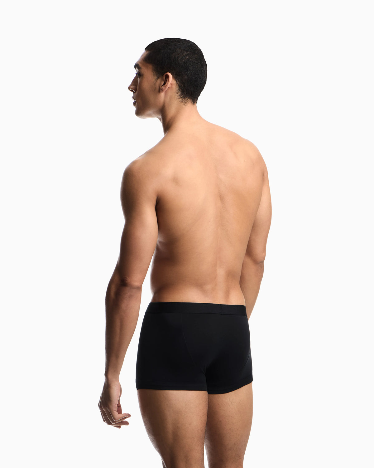 3-pack cotton jersey trunks with essential logo label
