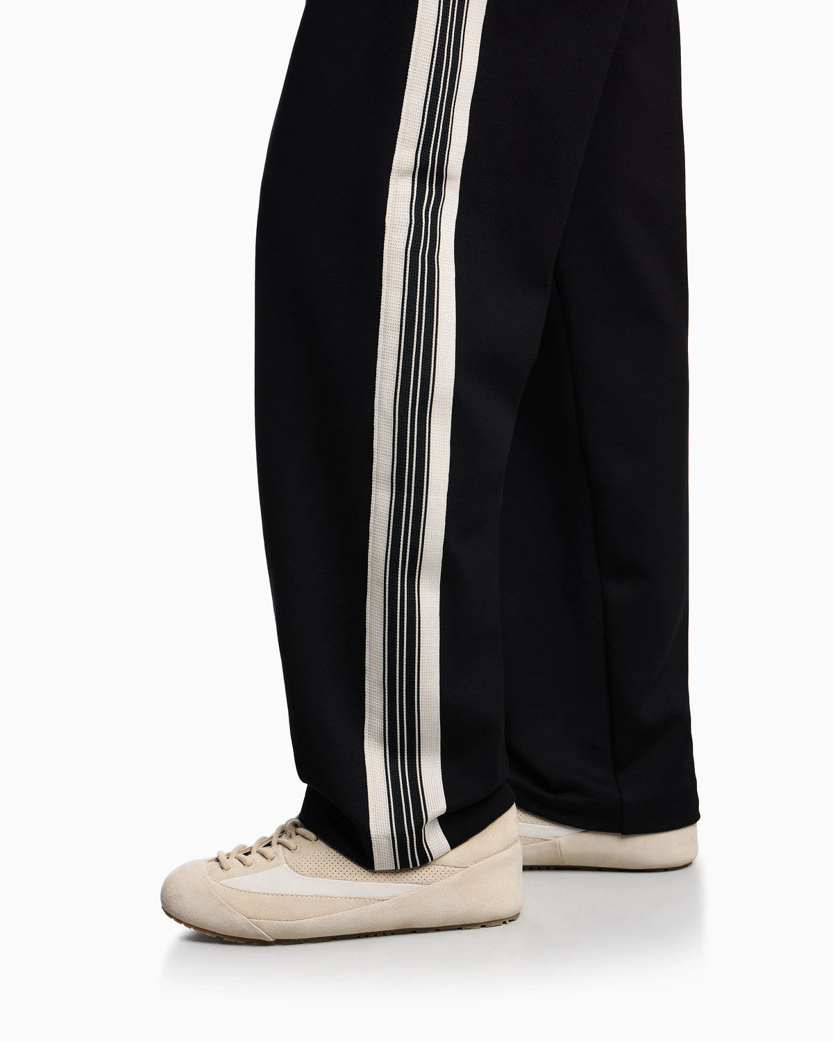 ASV jersey trousers with elasticated waist and contrasting bands