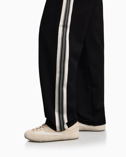 ASV jersey trousers with elasticated waist and contrasting bands